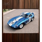 Металлическая табличка Shelby Cobra Daytona Coupe